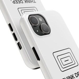 Think Deep. Speak Simple. Phone Case | TINNKEO image 2