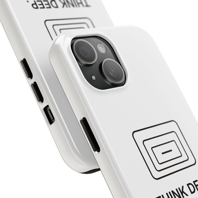 Think Deep. Speak Simple. Phone Case | TINNKEO image 2