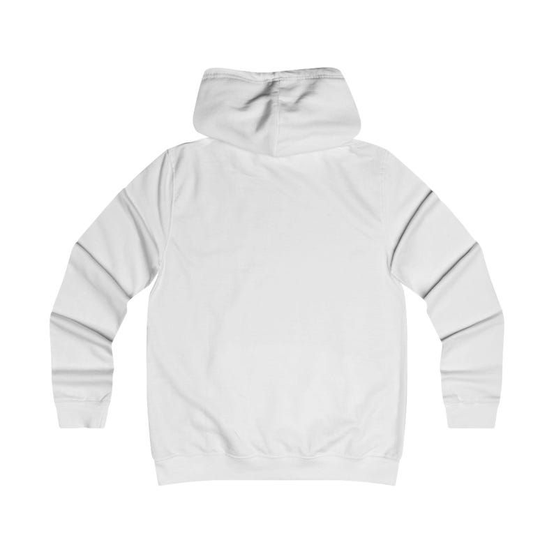 Hoodie met leeuwinnetje en stille kracht, statement sweatshirt voor dames, linosnede stijl, cadeau voor haar, TINNKEO afbeelding 2