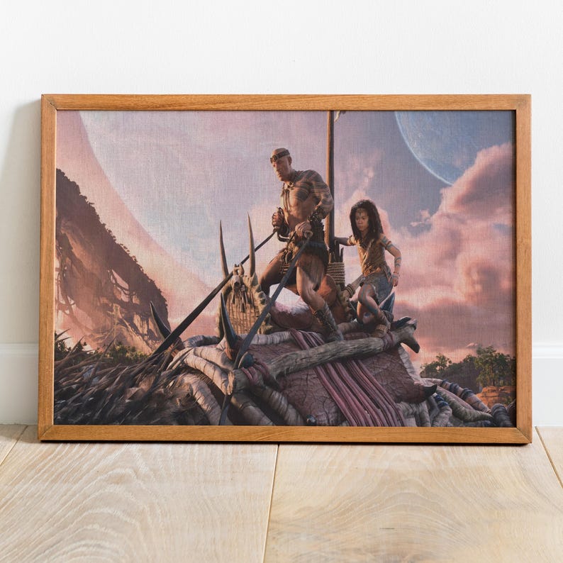 Two Option Guide Poster Ark Survival Ascended Canvas Poster - Game Wall Art Print - Etsy