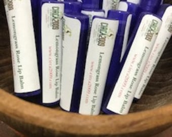 Lemongrass Rose Lip Balm