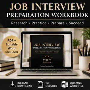 Job Interview Preparation Workbook