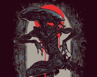 Coey: CLEARANCE Xenomorph Drone (Prints, Tapestries)