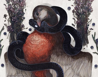 Shy & Coey: Right Hand Path (Print, Tapestries)
