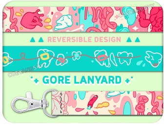 Shy: Candy Gore Lanyards