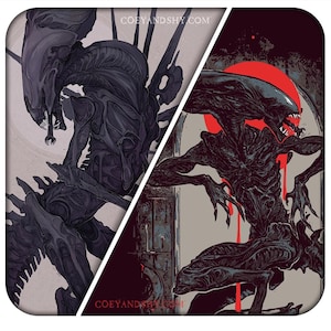 Xenomorph Card Sleeves - Etsy Canada Xenomorph Card Sleeves - Etsy Canada