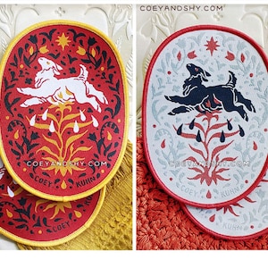 Coey: Lamb of Tartary Woven Patches