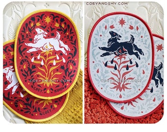 Coey: Lamb of Tartary Woven Patches