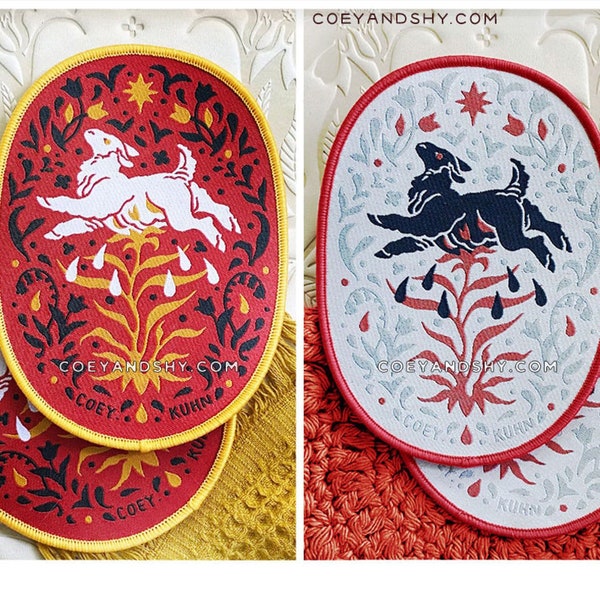 Coey: Lamb of Tartary Woven Patches