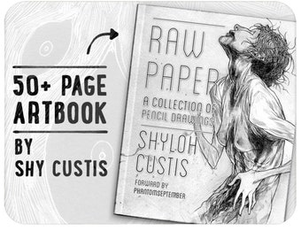 Shy: Raw Paper Sketchbook