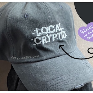 Coey: Cryptid Ball Caps / Hats image 5