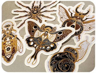 Shy & Coey: Occult Insects (Stickers)