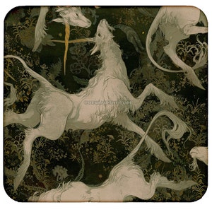 Coey: Vintage Unicorn (Prints, Tapestries)