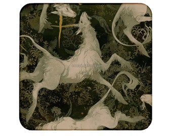 Coey: Vintage Unicorn (Prints, Tapestries)