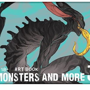 Coey: PREORDER, Monsters & More vol. 3, Physical Copy (Mature Artbook)