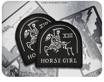 Coey: Horse Girl Woven Patches