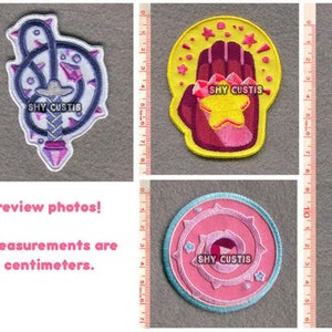 Shy: CLEARANCE Gem Weapons Patches Steven Universe image 2