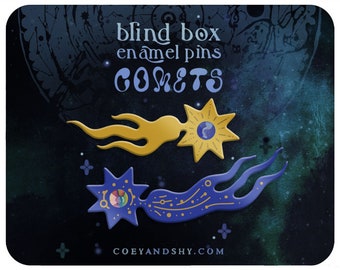 Coey: Comets (Blind Box Enamel Pins)