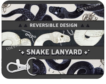 Shy & Coey: Snake Lanyards