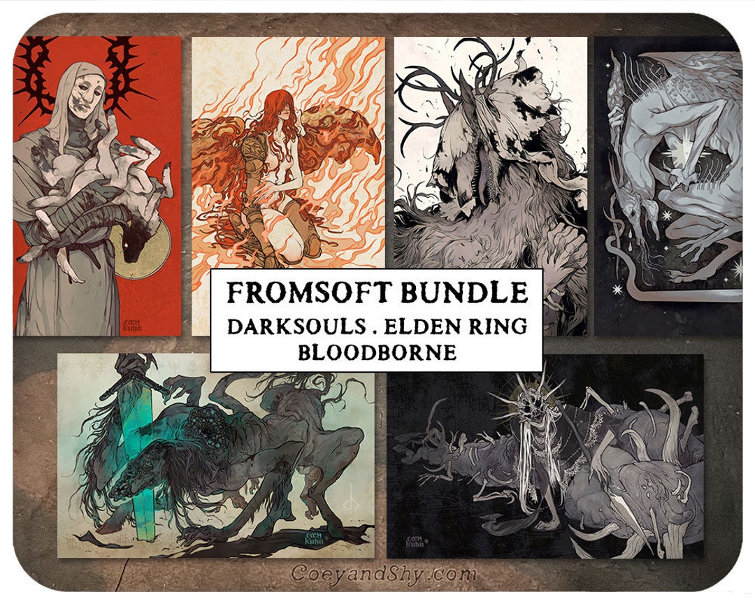 Coey: Fromsoft Print Bundle (Mini Prints)