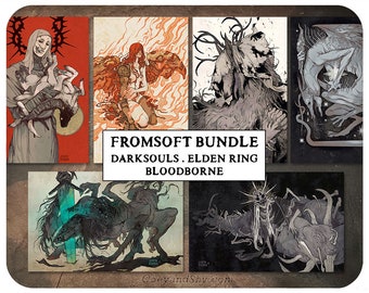 Coey: Fromsoft Print Bundle (Mini Prints)