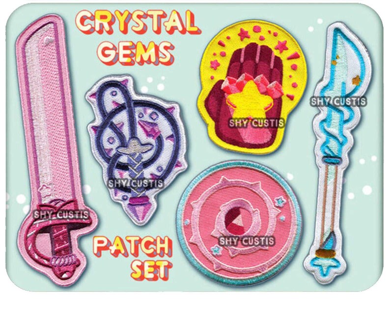 Shy: CLEARANCE Gem Weapons Patches Steven Universe image 1