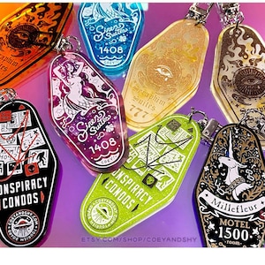 Coey: Fantasy Hotel Keychains