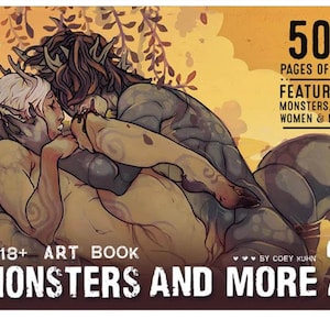 Coey: PREORDER, Monsters & More vol. 2, Physical Copy (Mature Artbook)