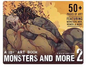 Coey: RESERVA, Monstruos y más vol. 2, Copia física (Libro de arte para adultos)