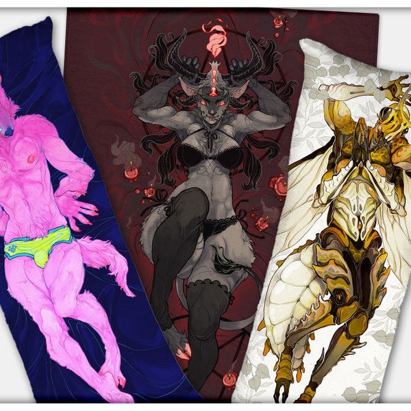 Coey: Monster Pin Ups (Body Pillows and Blankets)