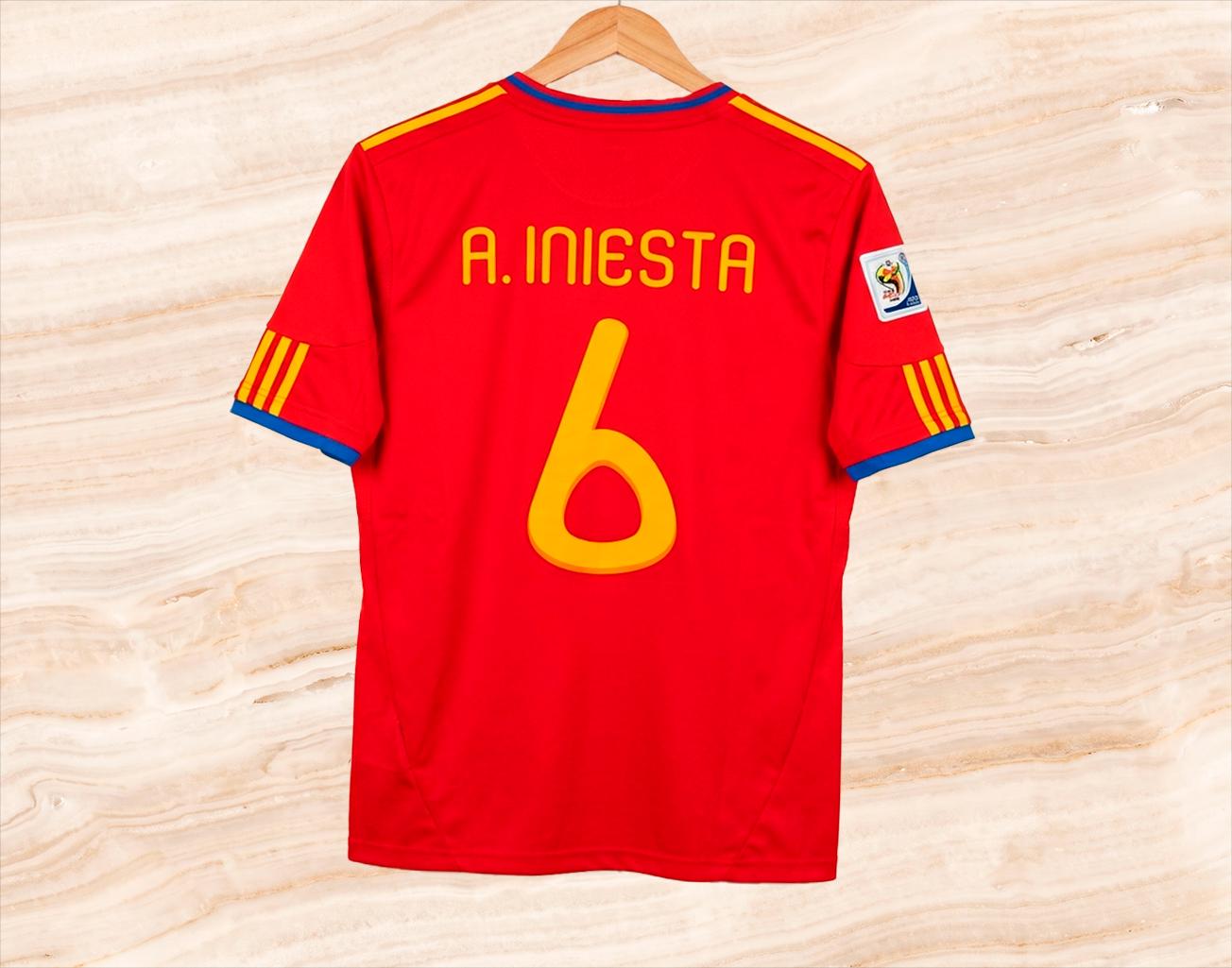 2010 World Cup Spain Jersey - Etsy