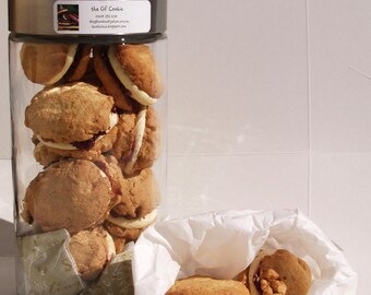 Gluten free Monte Carlo Cookies: 6 Cookies