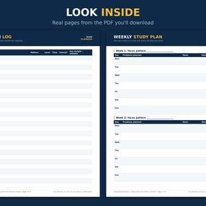 Coding Interview Practice Tracker | 75 Problems by Pattern (PDF) image 6