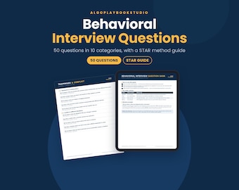 Behavioral Interview Questions | 50 Questions + STAR Method Guide (PDF)