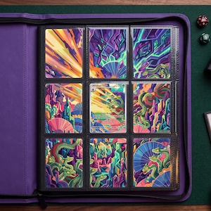 Hydrapple 188/182 Extended Art inspiriert | Destined Rivals 9-Pocket Binderseite | Pokemon Sammelkarten Binder Einlage (Digitaler Download)