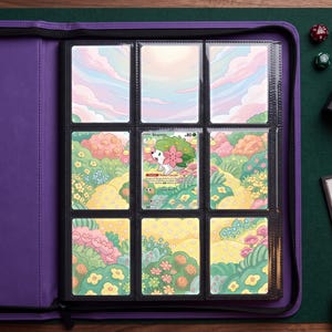 Shaymin 185/182 Arte Extendido Inspirado / Página para Carpeta de 9 Bolsillos de Rivales Destinados / Inserto para Carpeta de Cartas Pokémon (Descarga Digital)