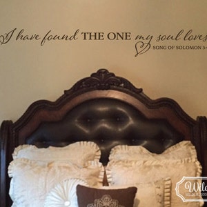 I Have Found the One My Soul Loves Song of Solomon 3:4 - Etsy