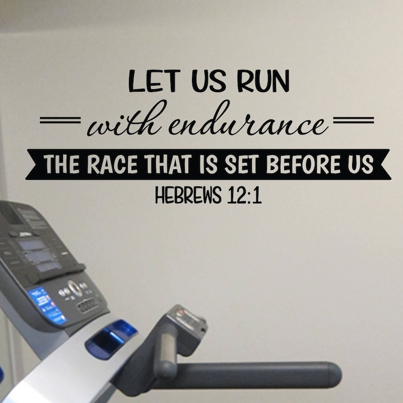 Hebrews 12:1 2 Wall Decor - Etsy