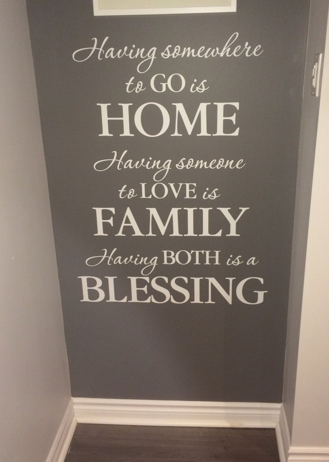 Having Somewhere to Go is Home Home Quote Family Quote Etsy