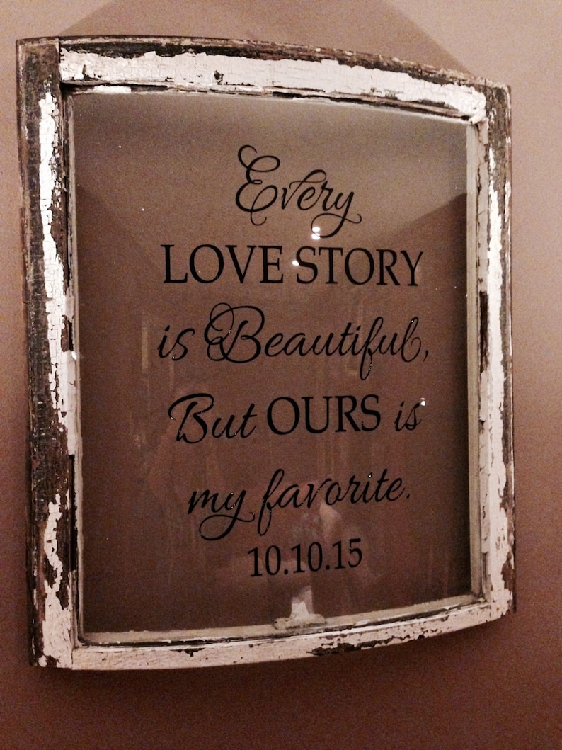 VINYL Only-romantic Sayings Vinyl wedding Master Bedroom - Etsy