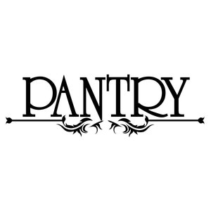 Pantry Decal, Vinyl Wall Lettering, Pantry Door Decal, Wall Decal ...