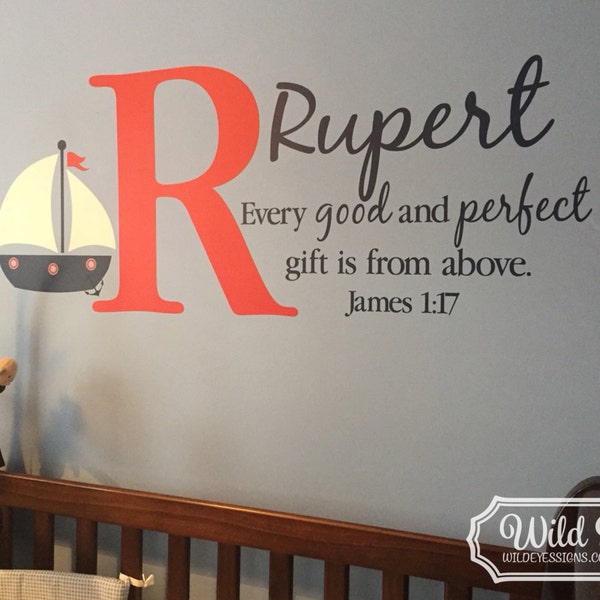 Nautical Bible Verse Etsy