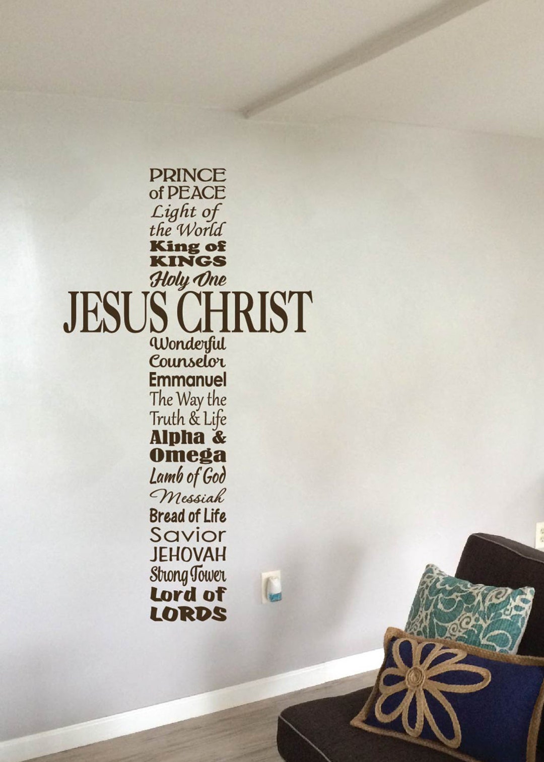 Names for Jesus Christ, Cross, Prince of Peace, Messiah, Living
