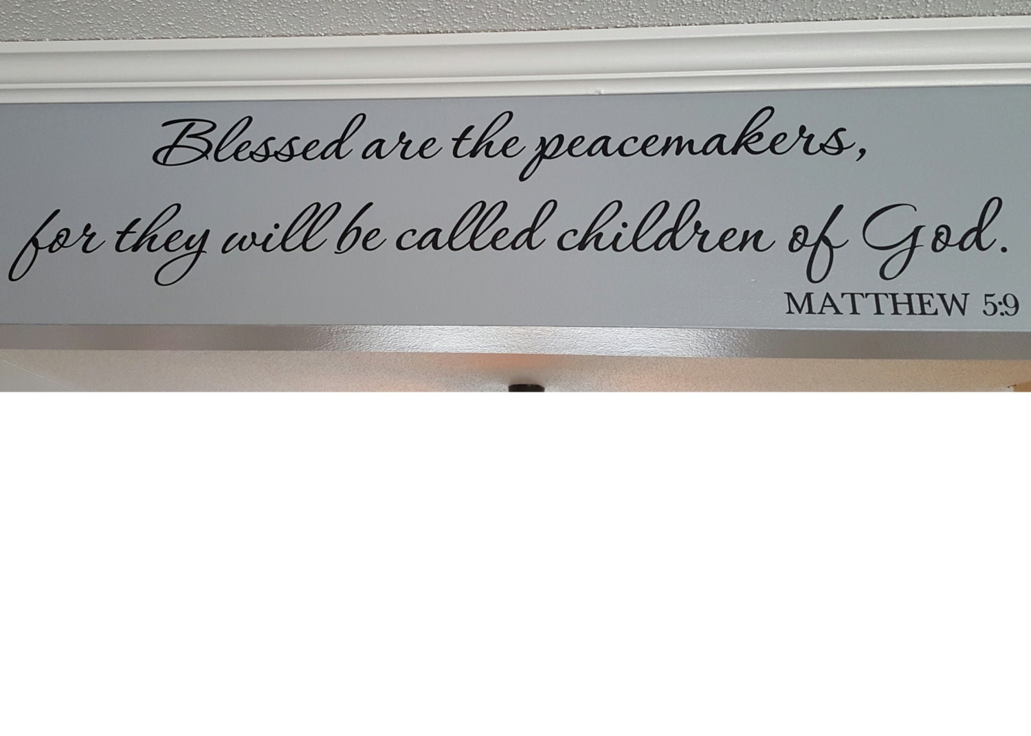Blessed are the peacemakers-matt 5:9 pick color &size VINYL Christin decal/quote Blessed are the peacemakers-matt 5:9 pick color &size VINYL Christin decal/quote