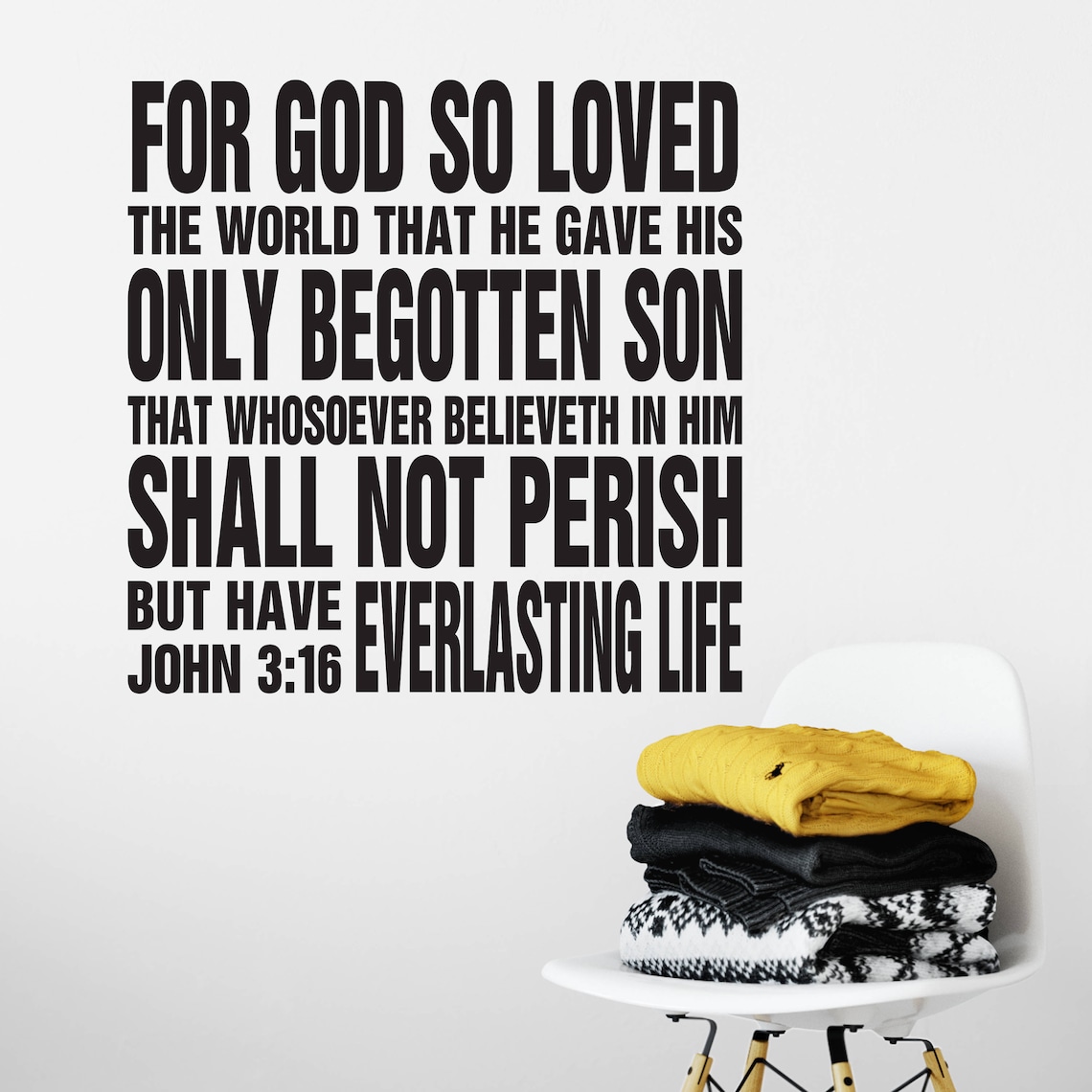 John 3:16 for God so Loved the World That He Gave His Only Begotten Son ...