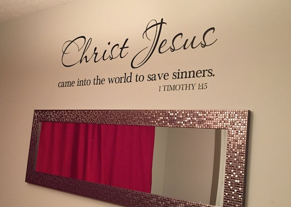 Christ Jesus Came Into The World To Save Sinners Tote Bag Christ Jesus Came Into The World To Save Sinners Tote Bag