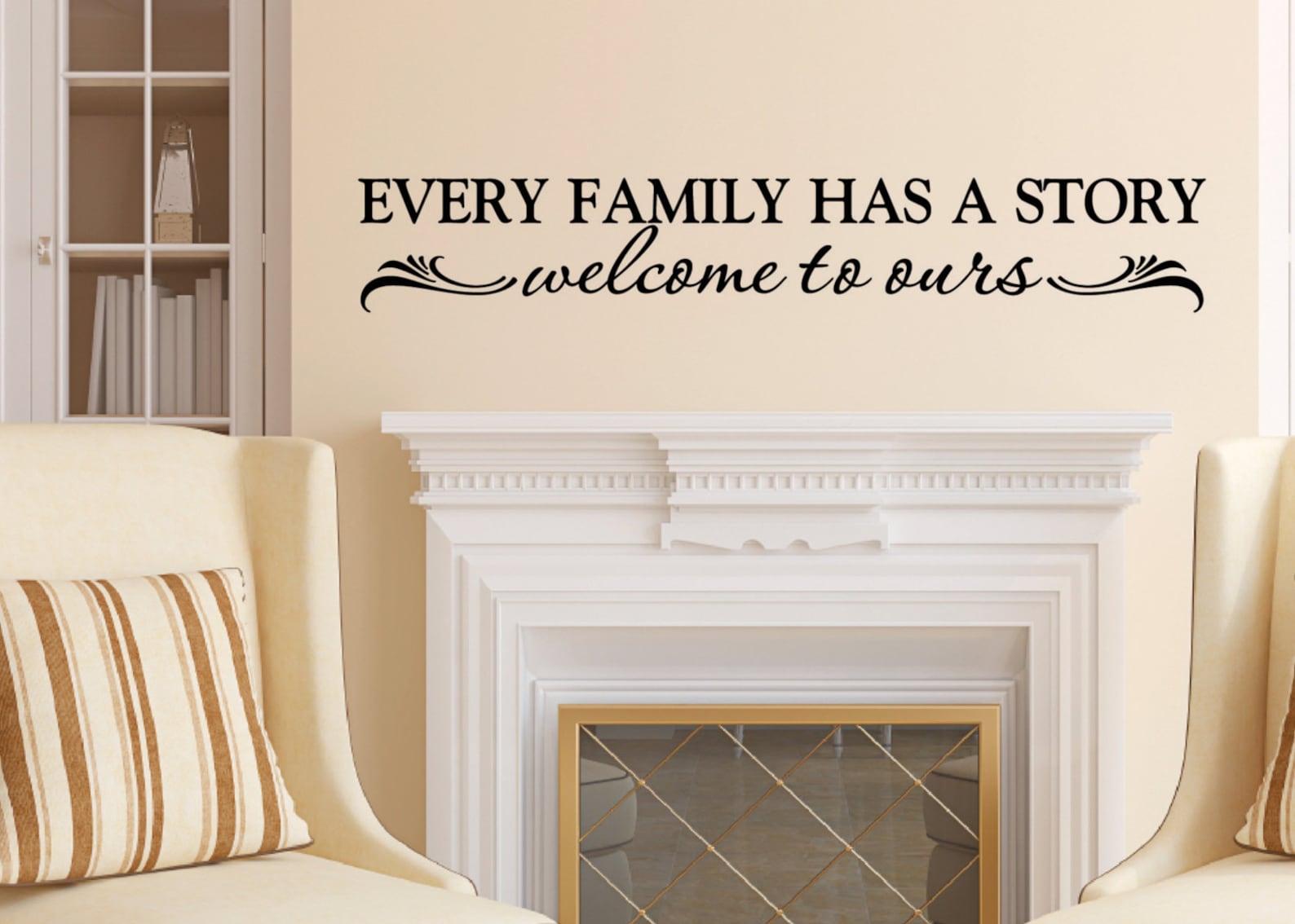 Every Family Has a Story to Ours Family Photo Wall Etsy