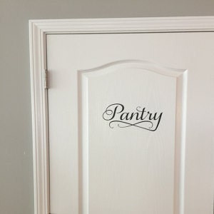 Pantry Letrero Pantry Decal, Vinyl Wall Lettering, Pantry Door Decal, Wall Decal ...