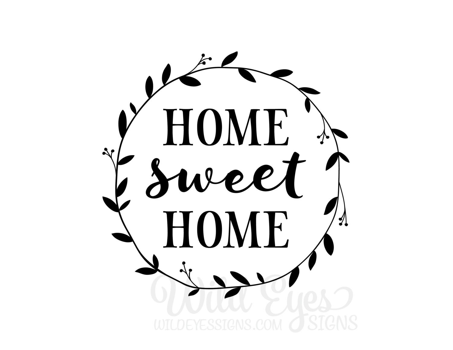 Home Sweet Home Wall Decal Family Picture Wall Living Room - Etsy Canada