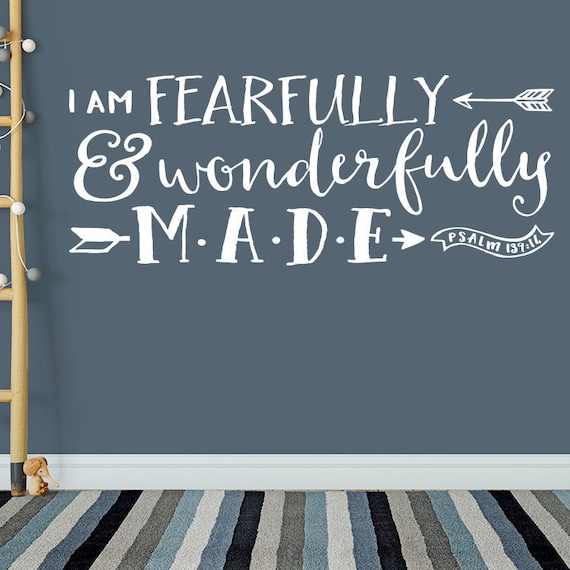 Church Wall Decal Bible Verse Vinyl Quote Youth Room Nursery